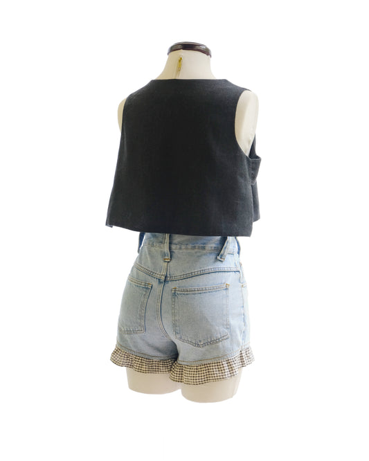 Hand embroided Dalia Top